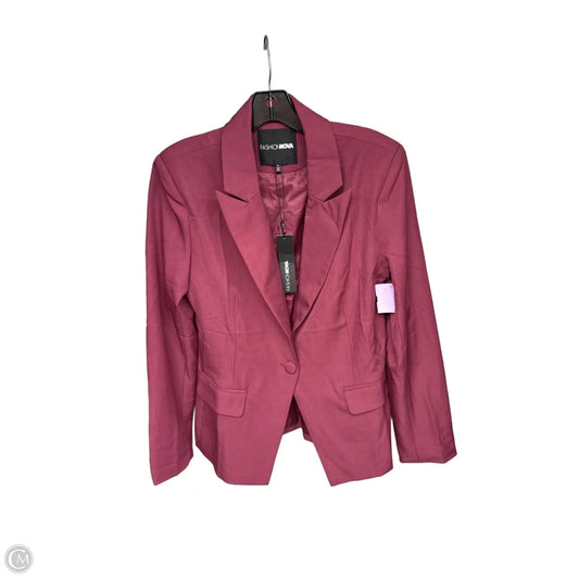 Blazer By Fashion Nova In Pink, Size: M