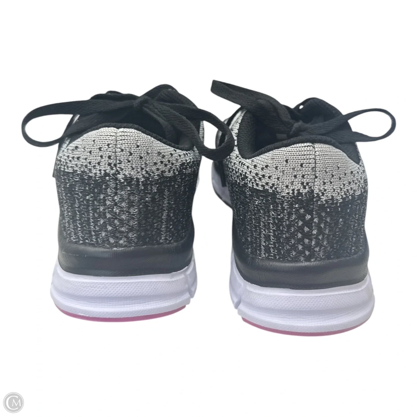Shoes Athletic By Rbx In Black & Grey, Size: 7.5