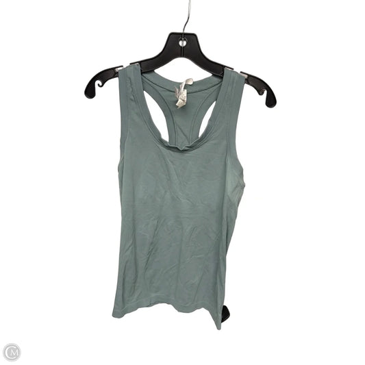 Athletic Tank Top By Athleta In Green, Size: M