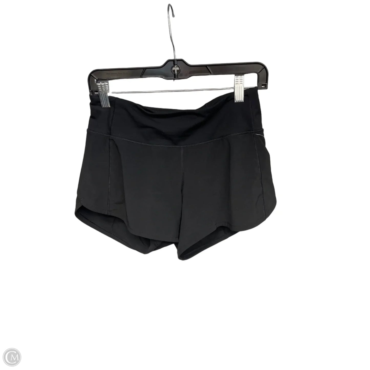 Athletic Shorts By Lululemon In Black, Size: 4
