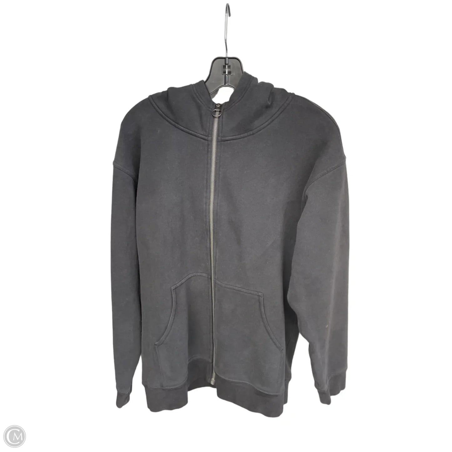 Athletic Sweatshirt Crewneck By Lululemon In Black, Size: M