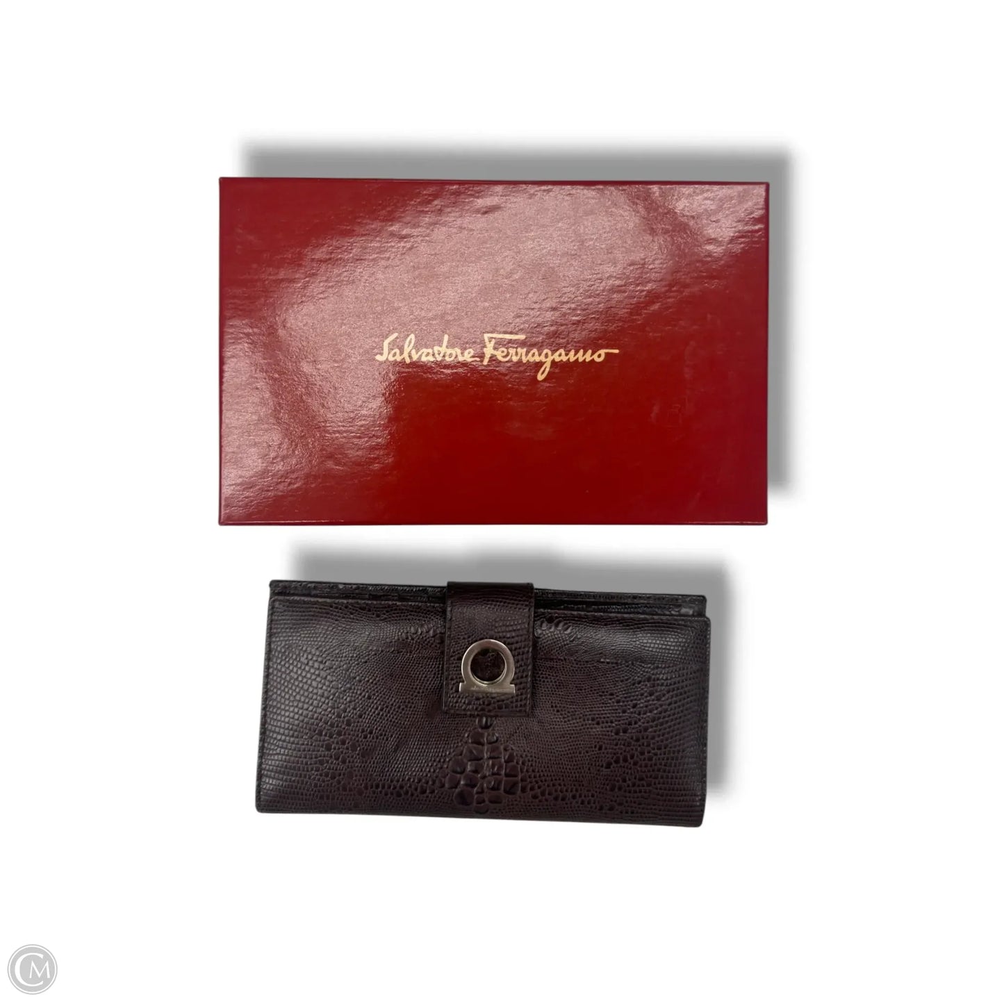 Wallet Luxury Designer By Ferragamo, Size: Medium