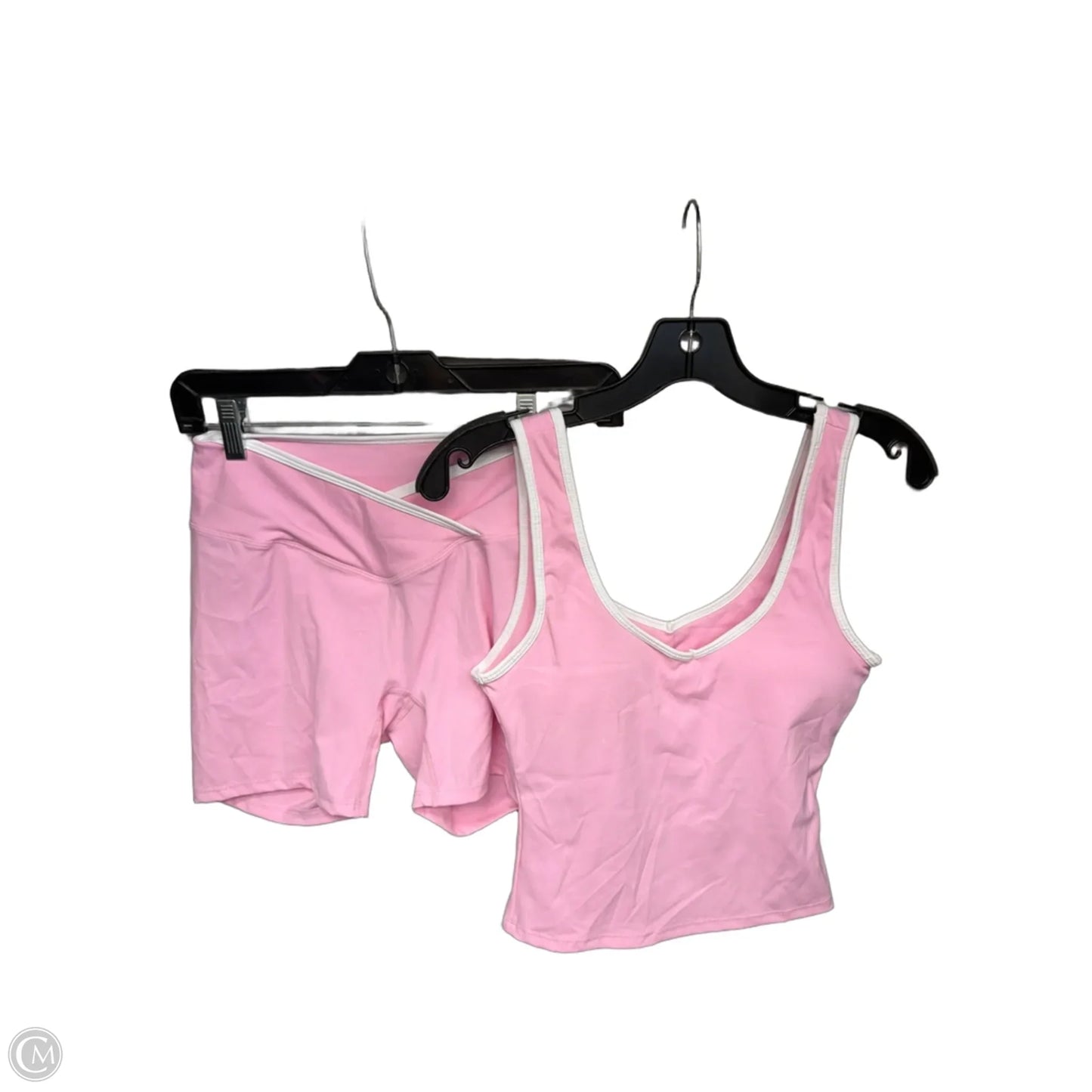 Athletic Shorts 2pc By Clothes Mentor In Pink, Size: M