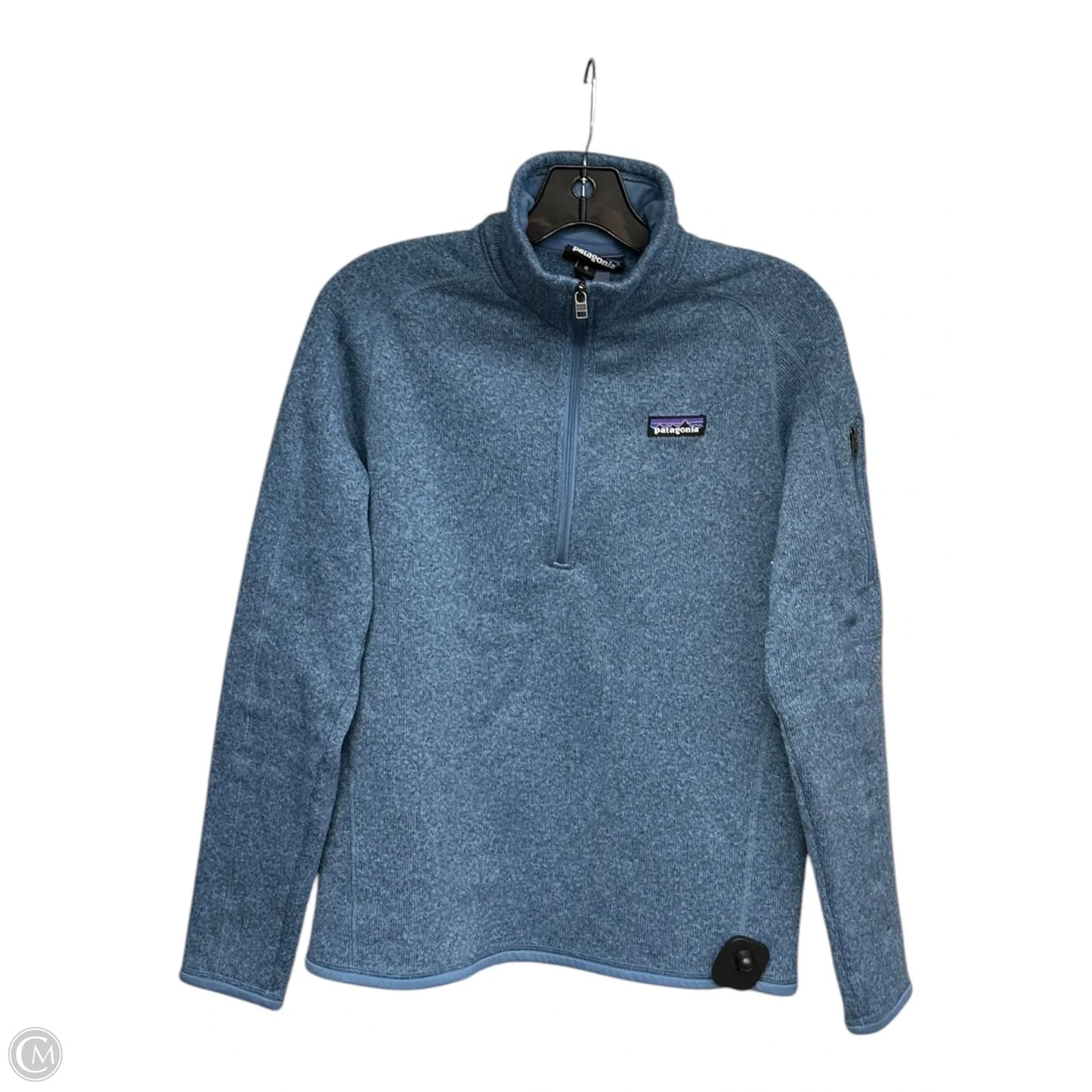 Athletic Jacket By Patagonia In Blue, Size: M