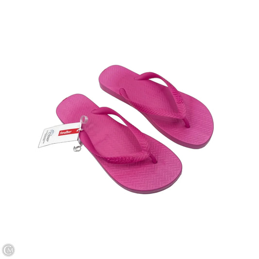 Sandals Flip Flops By Clothes Mentor In Pink, Size: 9