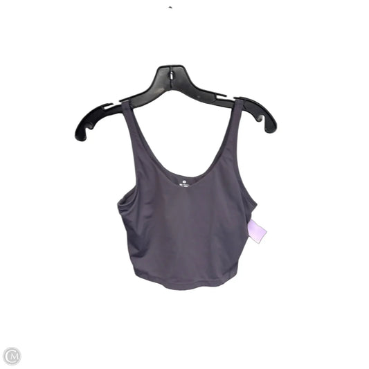 Athletic Tank Top By Clothes Mentor In Purple, Size: S