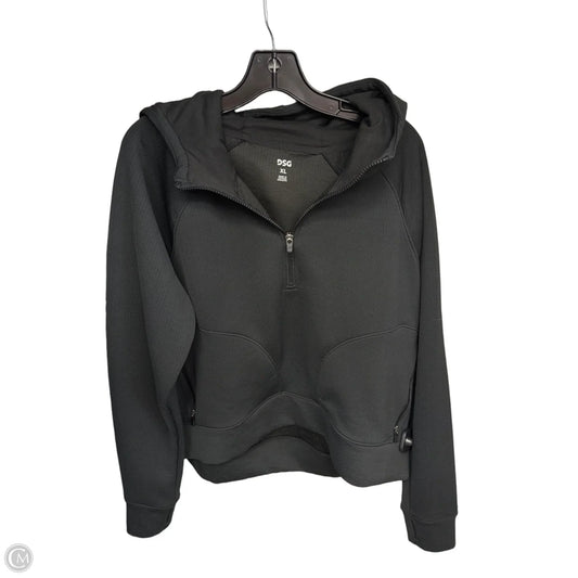 Athletic Jacket By Dsg Outerwear In Black, Size: Xl