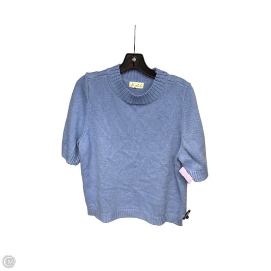 Top Short Sleeve By Marled In Blue, Size: M