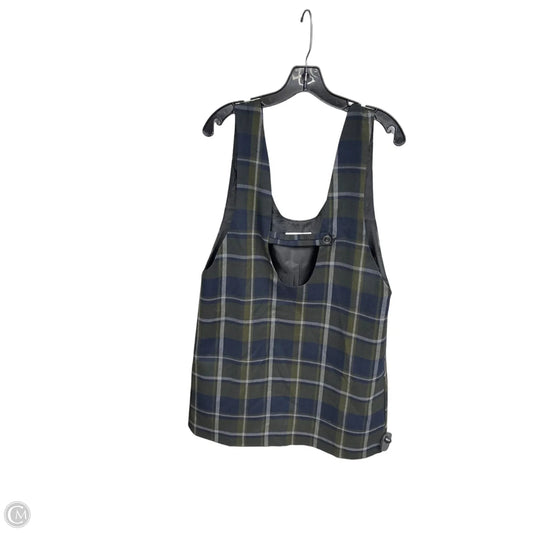 Dress Casual Short By Mng In Blue & Green, Size: M