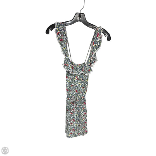 Dress Casual Short By Loft In Floral Print, Size: Xs