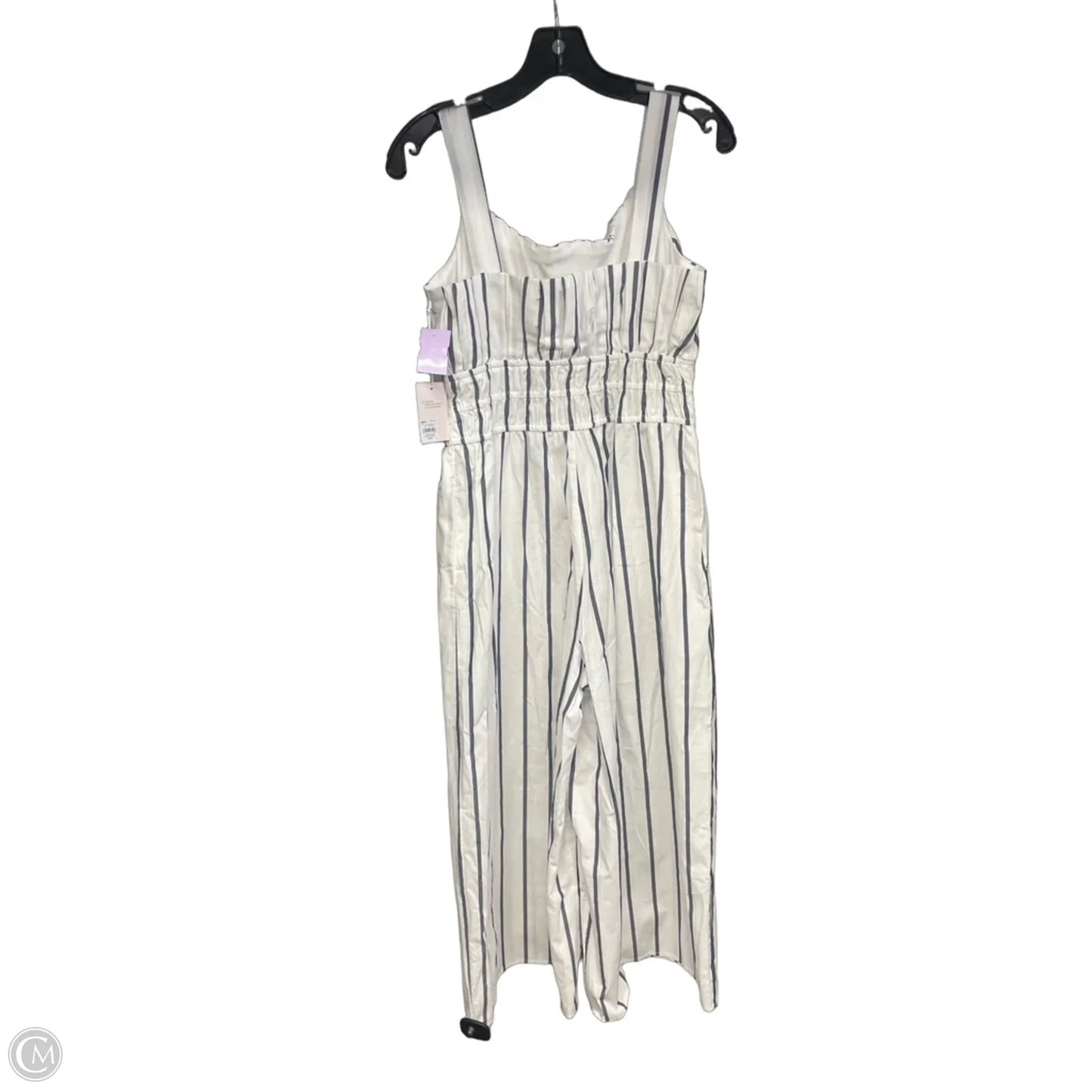 Dress Casual Maxi By Lc Lauren Conrad In Blue & White, Size: S