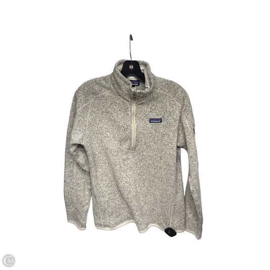 Athletic Jacket By Patagonia In Brown, Size: L