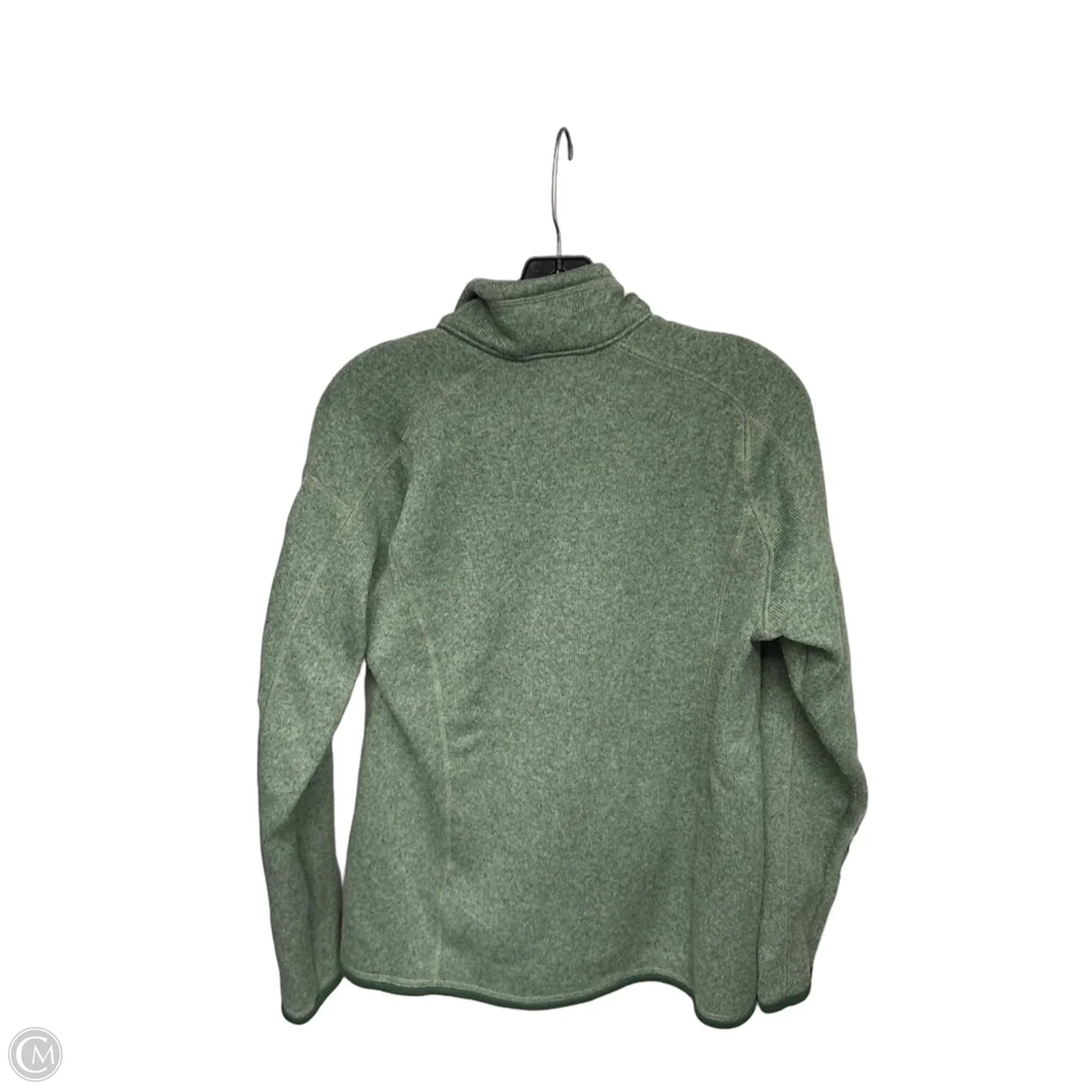 Athletic Jacket By Patagonia In Green, Size: L