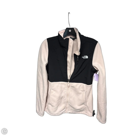 Athletic Jacket By The North Face In Black & Pink, Size: Xs