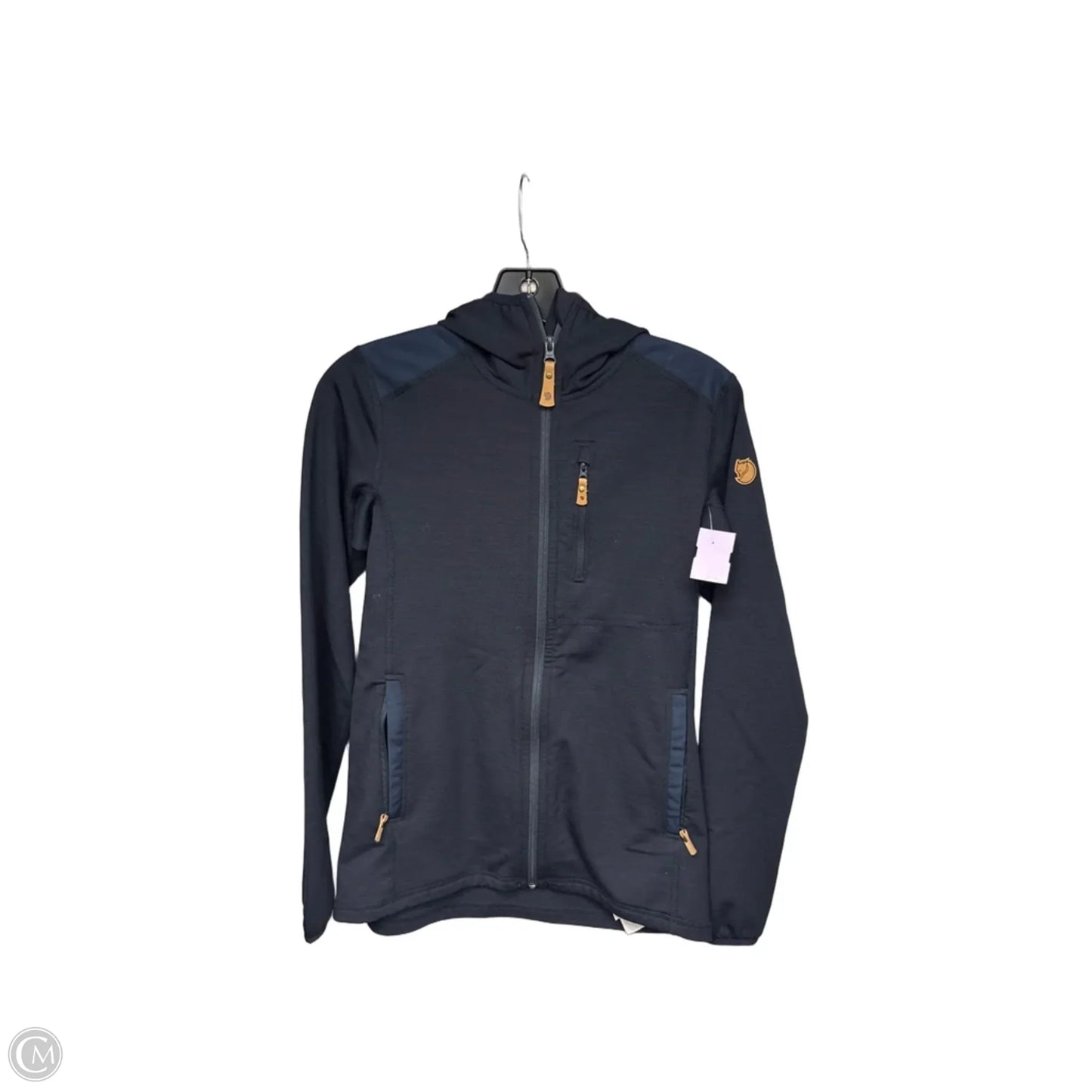 Athletic Jacket By Clothes Mentor In Navy, Size: S