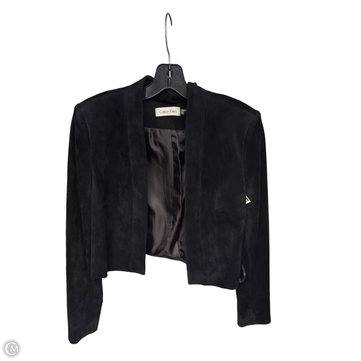 Blazer By Calvin Klein In Black, Size: S