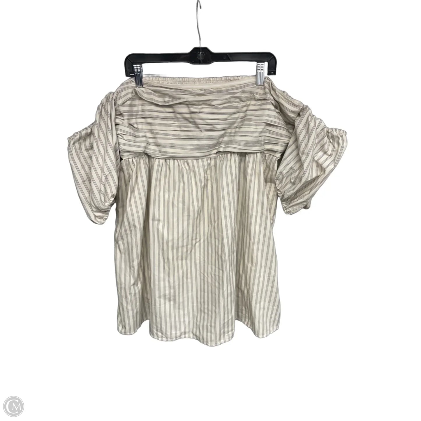 Dress Casual Short By Abercrombie And Fitch In Black & Cream, Size: Xxl
