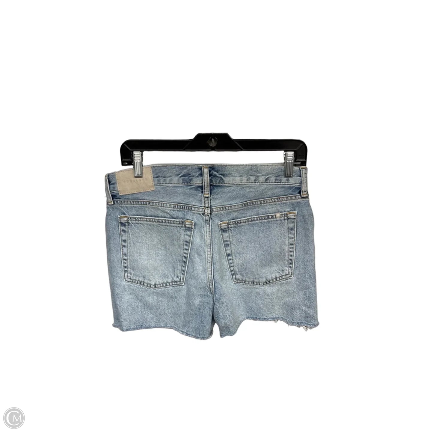 Shorts By Evereve In Blue Denim, Size: 0