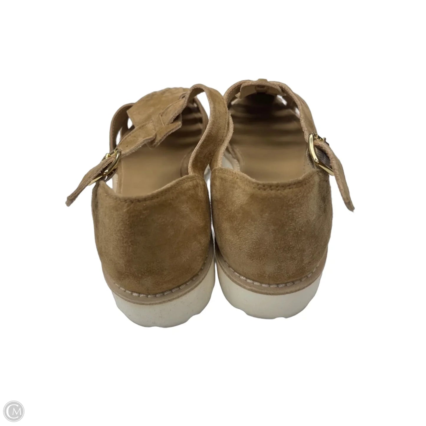 Shoes Flats By Clothes Mentor In Brown, Size: 7