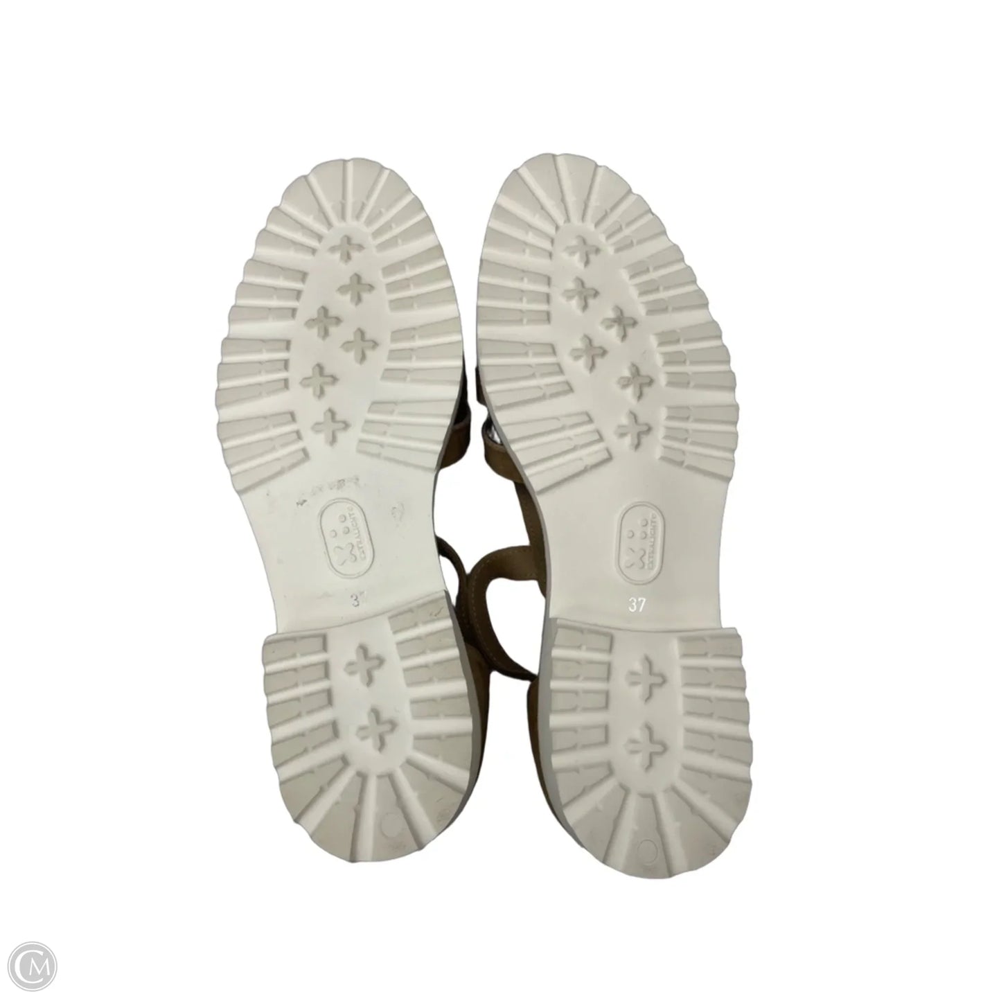 Shoes Flats By Clothes Mentor In Brown, Size: 7
