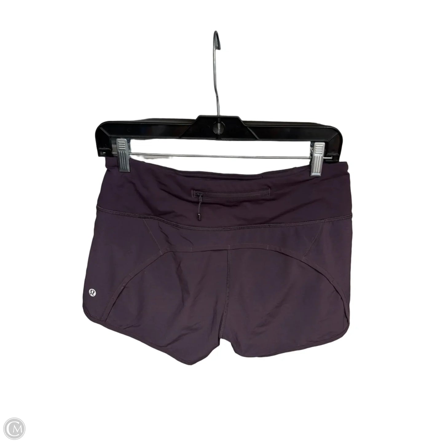 Athletic Shorts By Lululemon In Purple, Size: 4