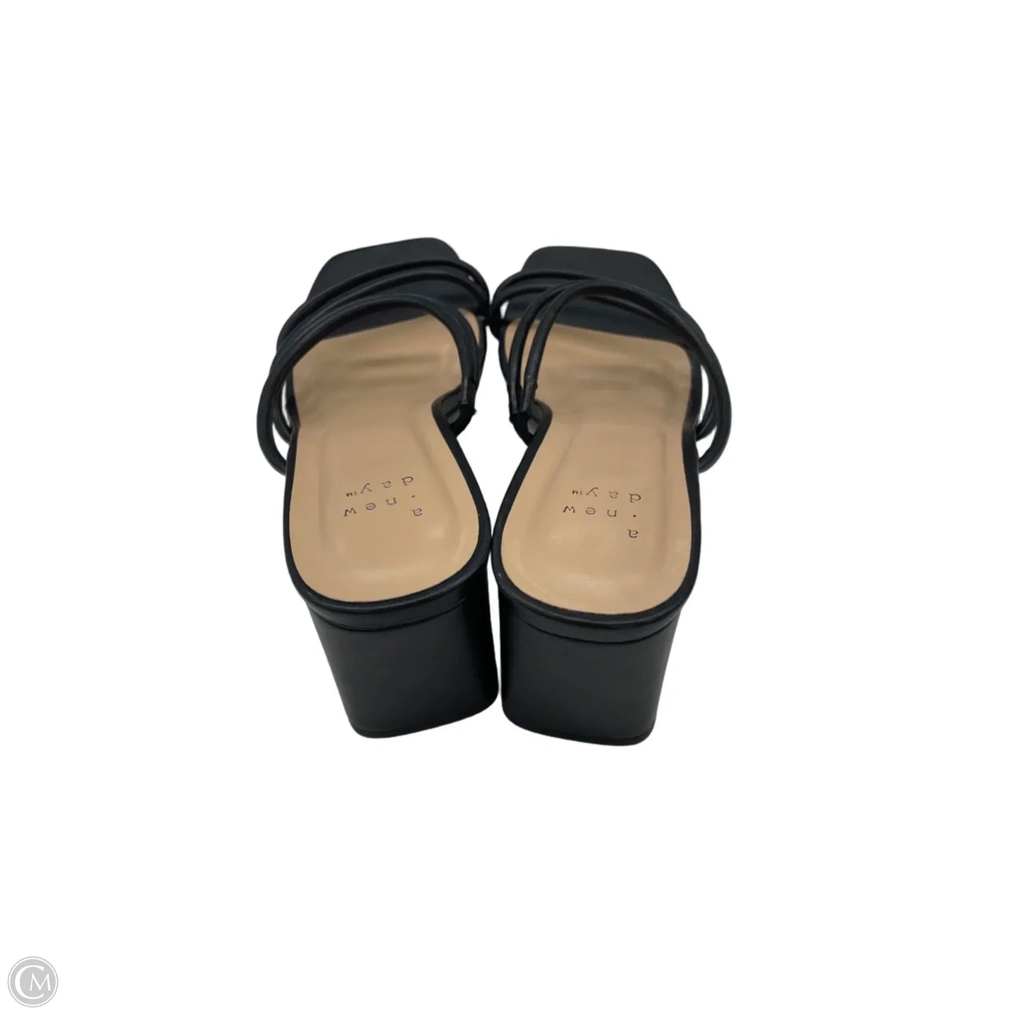 Shoes Heels Block By A New Day In Black, Size: 10