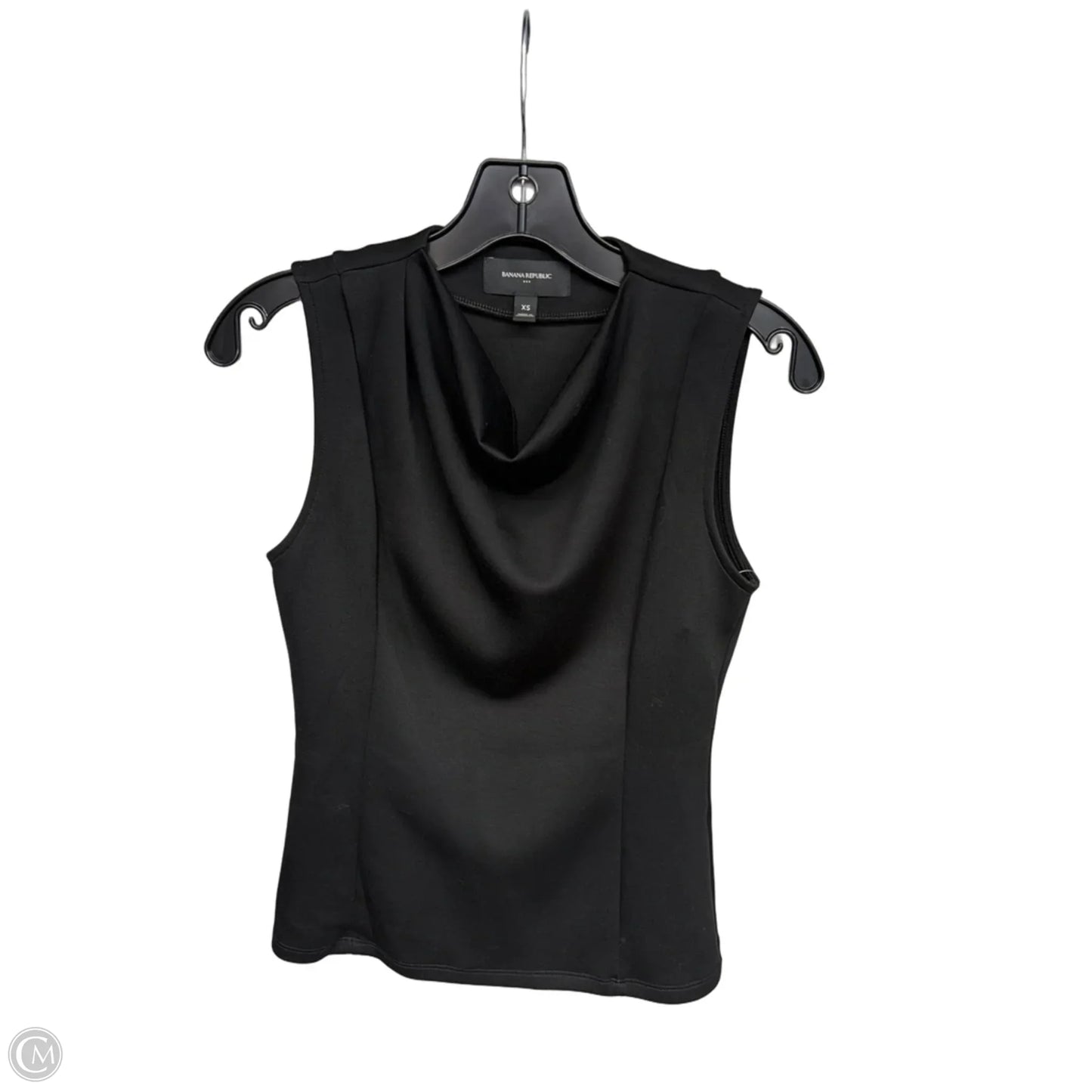 Top Sleeveless By Banana Republic In Black, Size: Xs