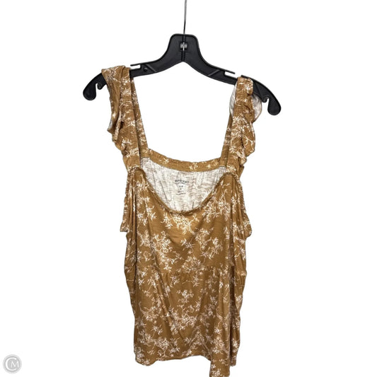 Top Sleeveless By Torrid In Floral Print, Size: 4x