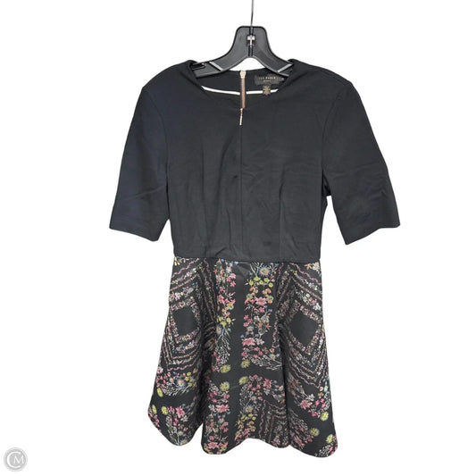 Dress Casual Short By Ted Baker In Floral Print, Size: 2