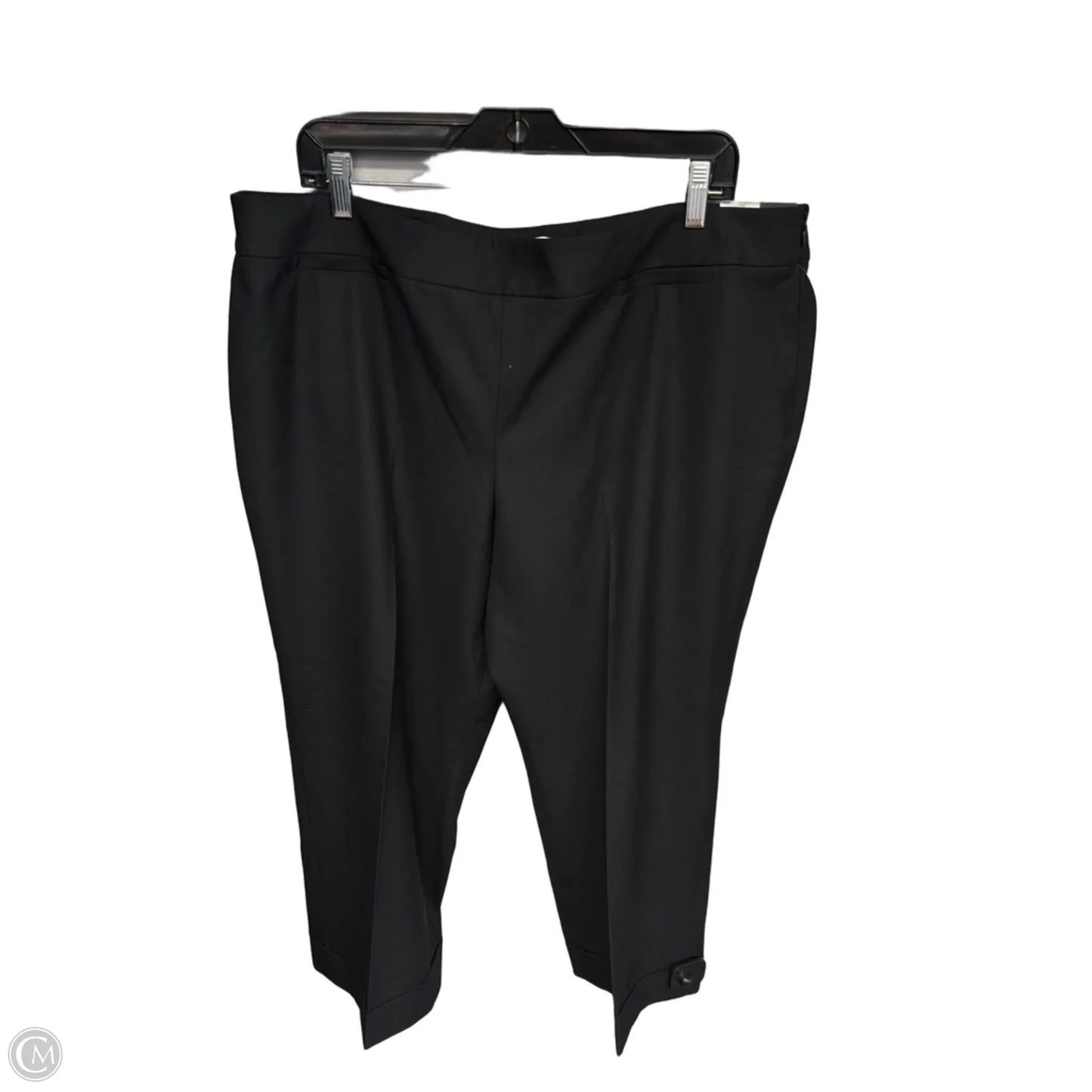 Pants Dress By Loft In Black, Size: 18