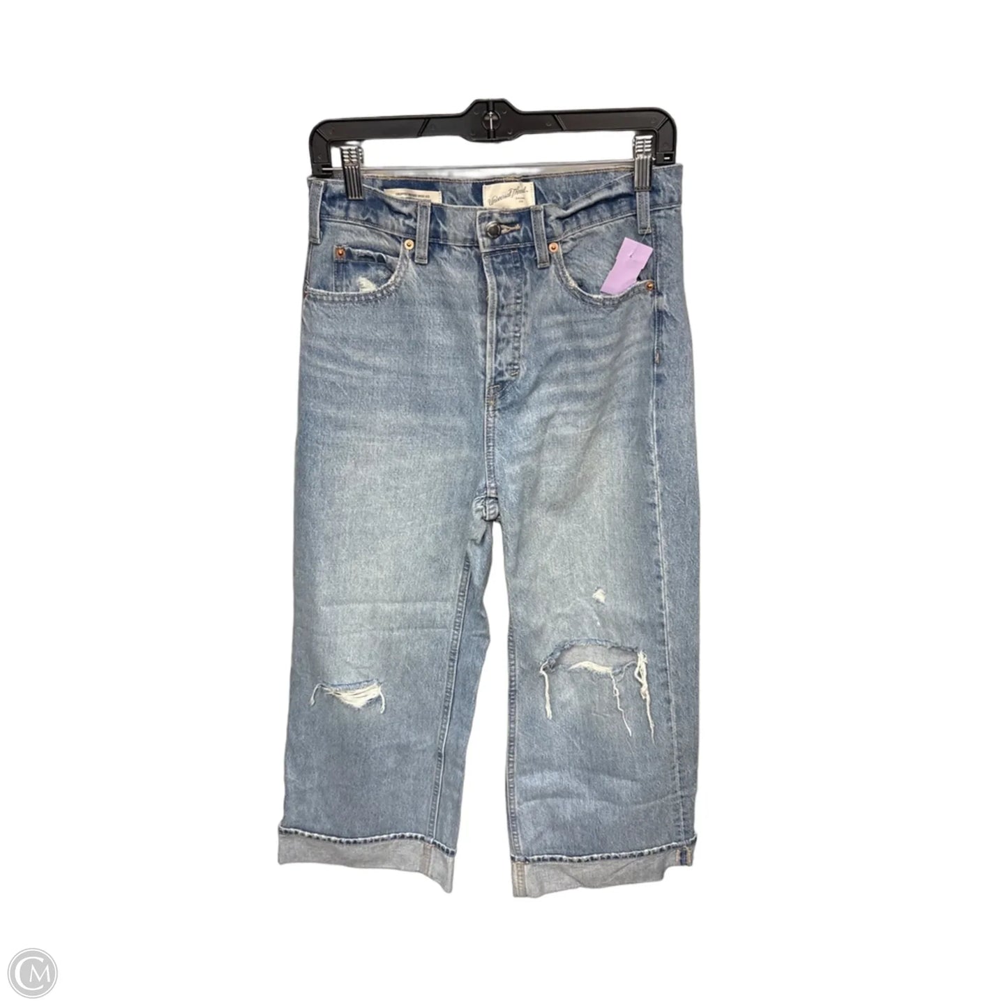 Jeans Wide Leg By Universal Thread In Blue Denim, Size: 2