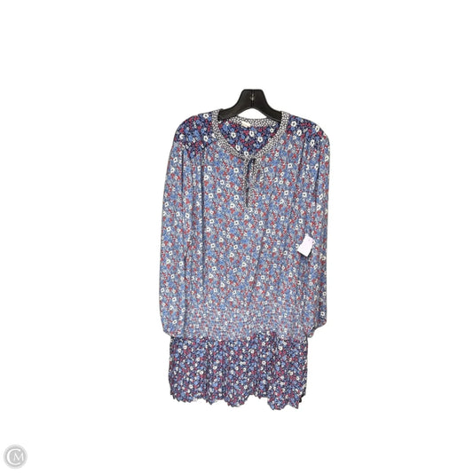 Dress Casual Short By Gap In Blue & Red, Size: Xl