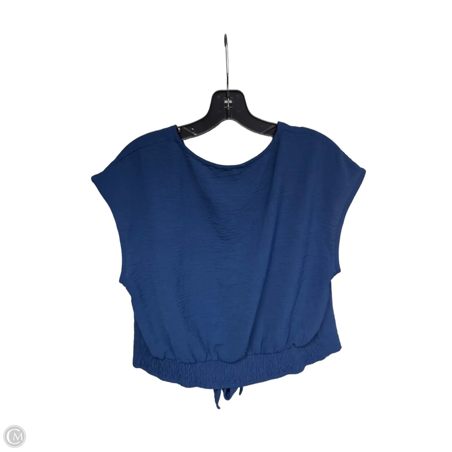Top Short Sleeve By Prettygarden In Blue, Size: Xl