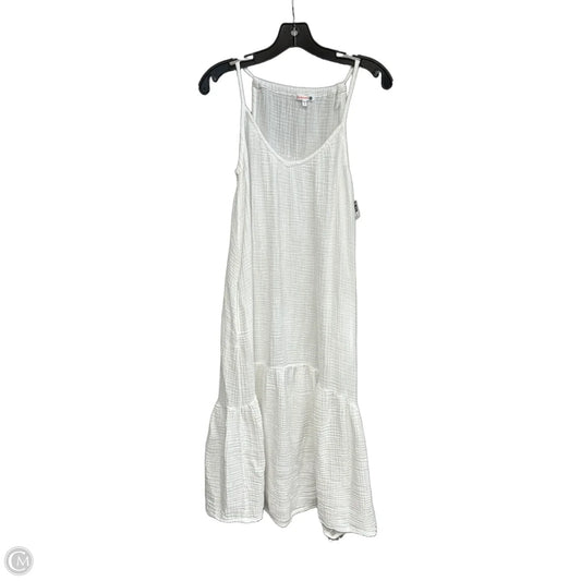 Dress Casual Midi By Sundry In White, Size: M