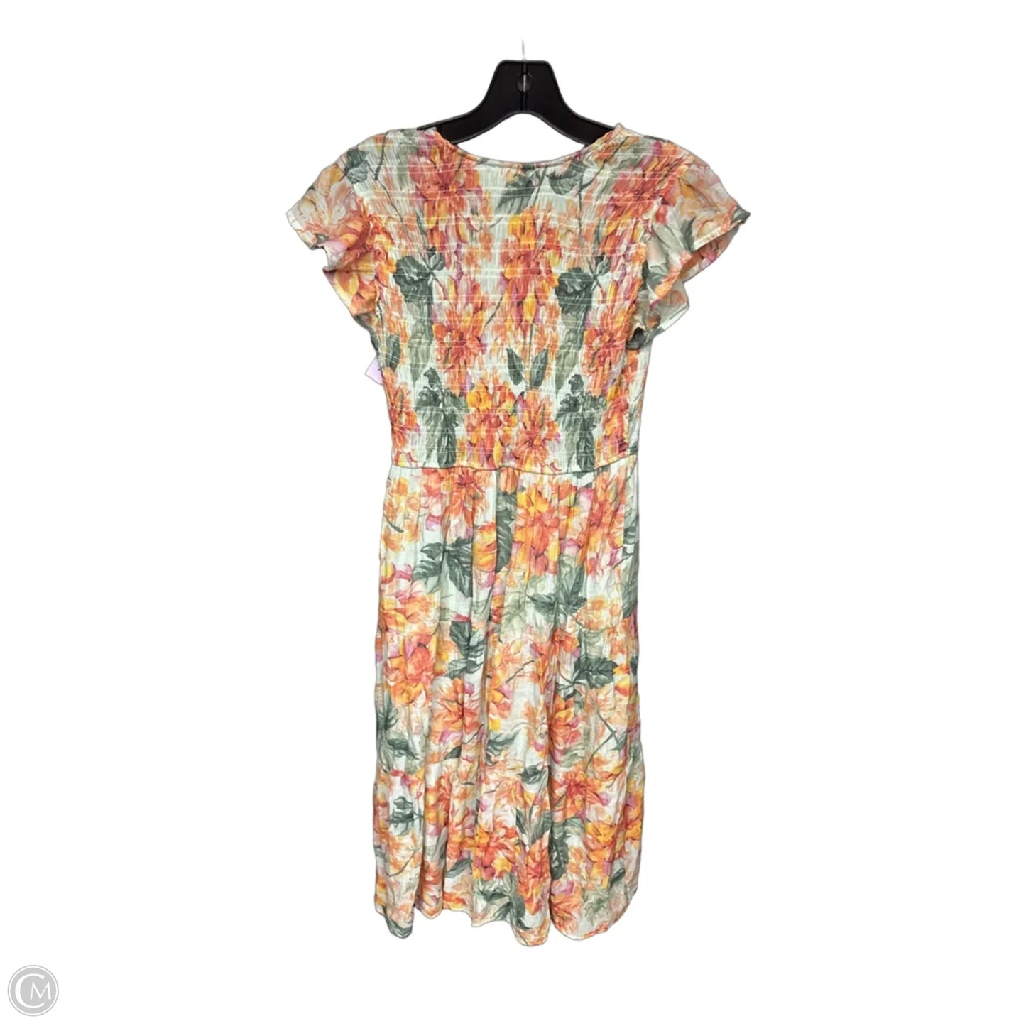 Dress Casual Maxi By By The River In Floral Print, Size: M