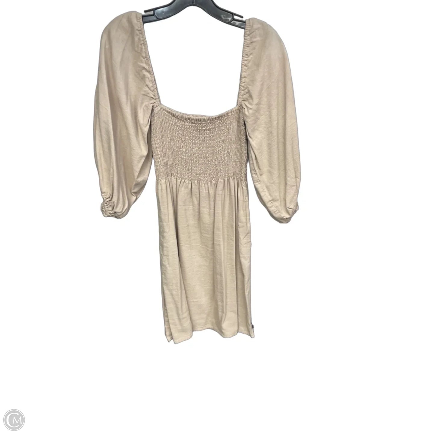 Dress Casual Short By Clothes Mentor In Tan, Size: M