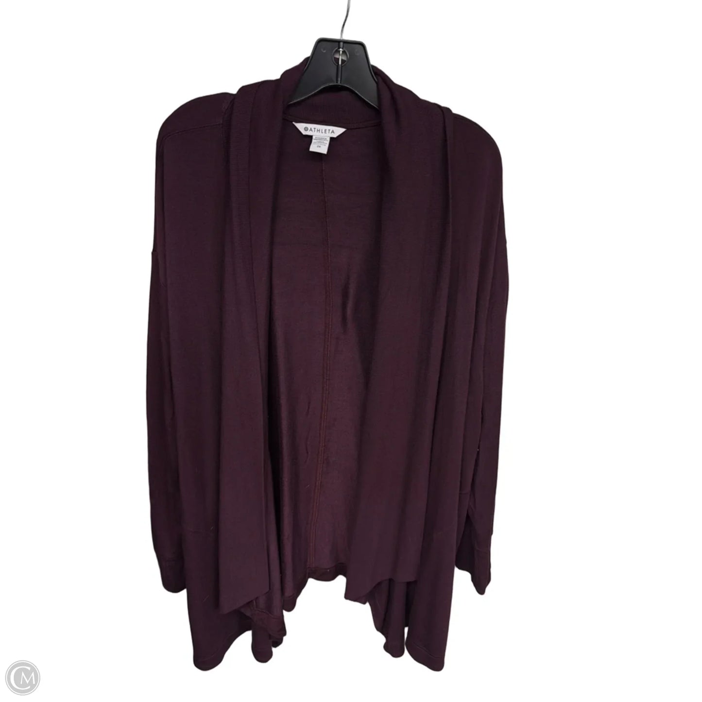 Cardigan By Athleta In Purple, Size: 2x
