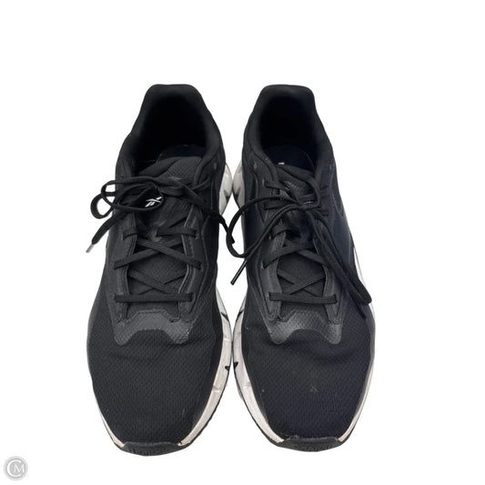 Shoes Athletic By Reebok In Black & White, Size: 8.5