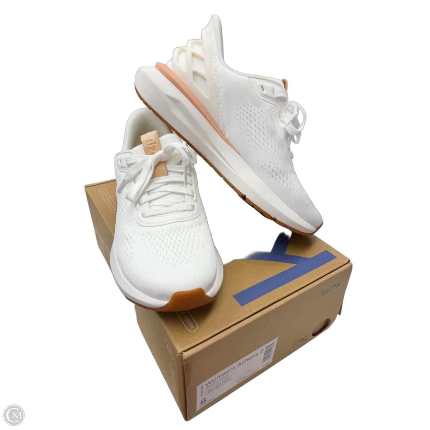 Shoes Athletic By Kizik In White, Size: 8