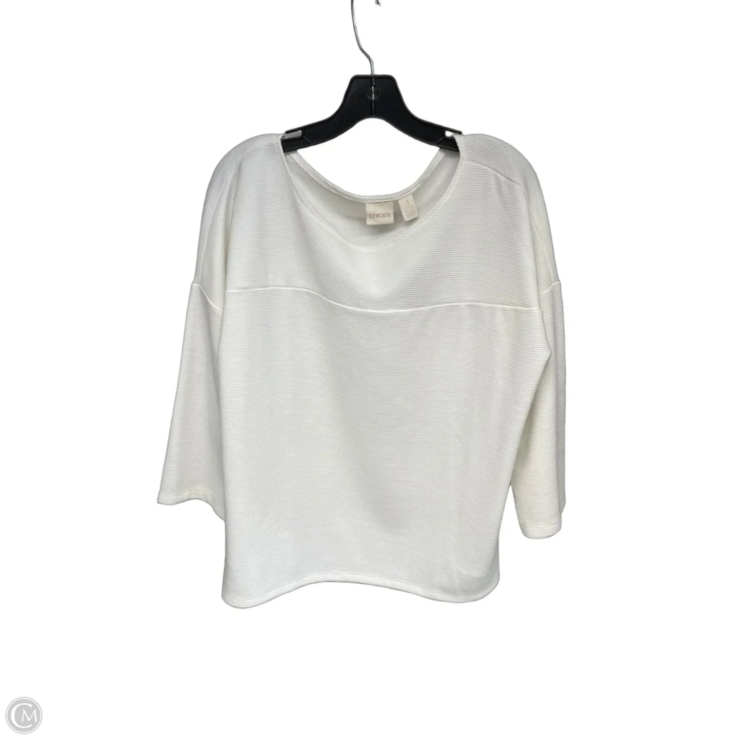 Sweater By Chicos In Cream, Size: Xl