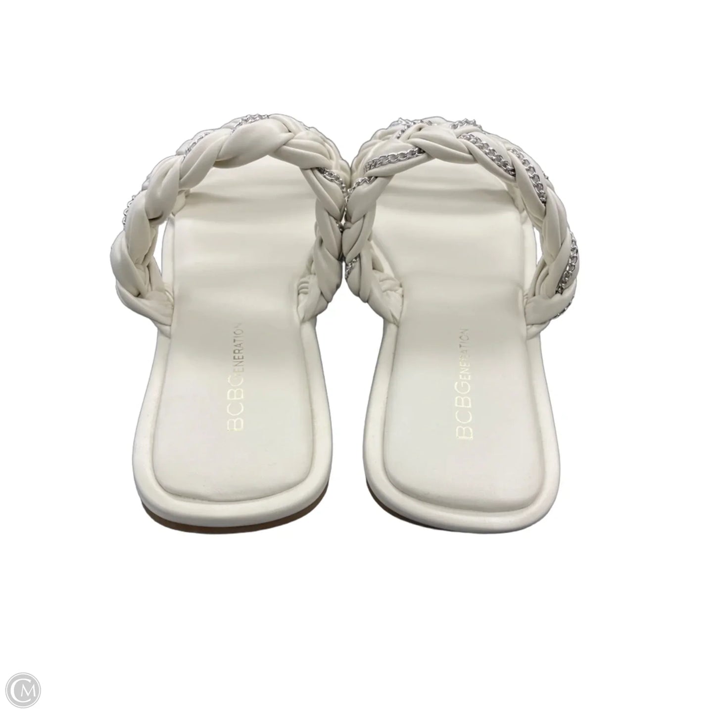 Sandals Flats By Bcbgeneration In Cream, Size: 10