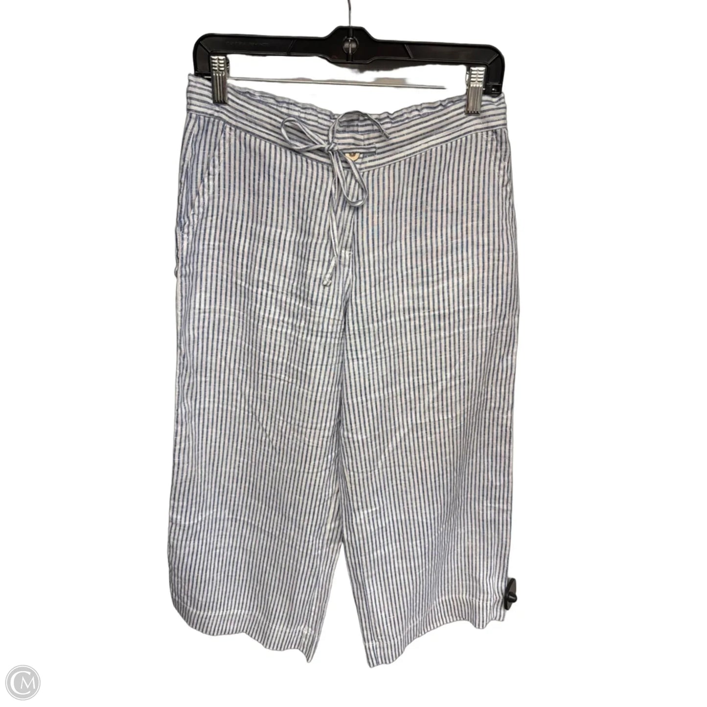 Pants Cropped By Tommy Bahama In Blue & White, Size: Xs