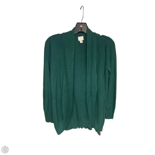 Cardigan By A New Day In Green, Size: Medium