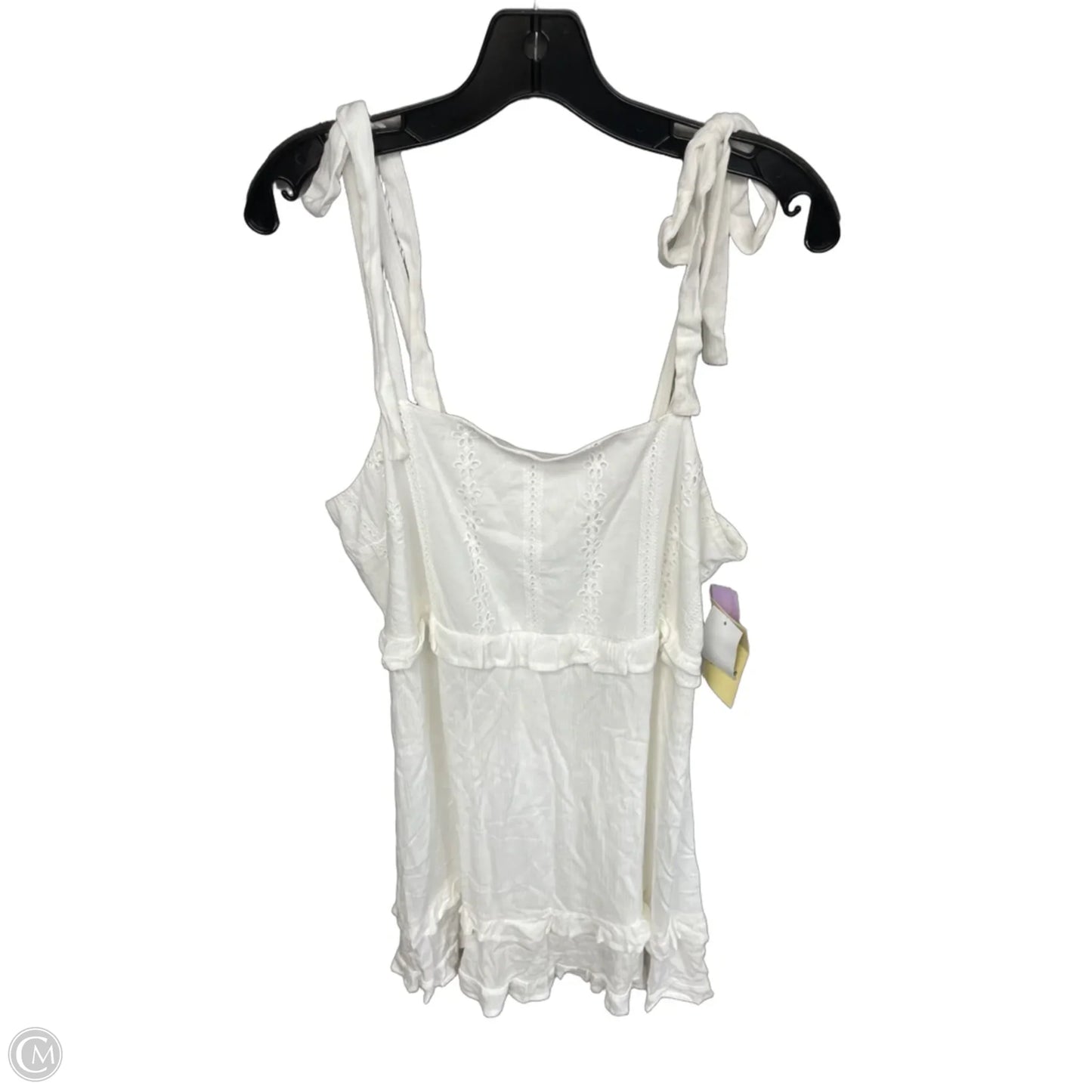 Dress Casual Short By Clothes Mentor In White, Size: Xl