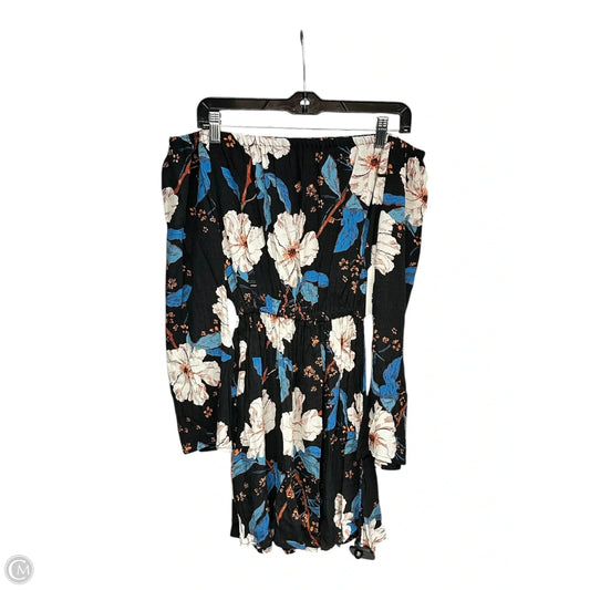 Dress Casual Short By Billabong In Floral Print, Size: S