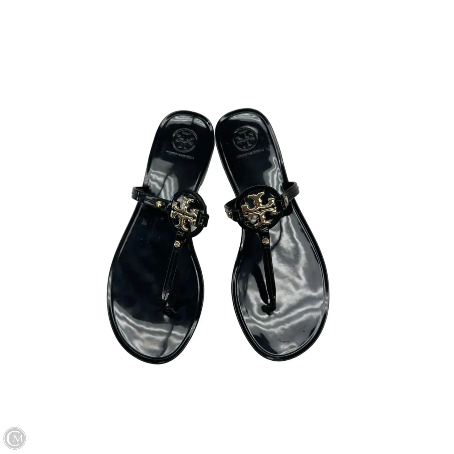 Sandals Designer By Tory Burch In Black, Size: 8