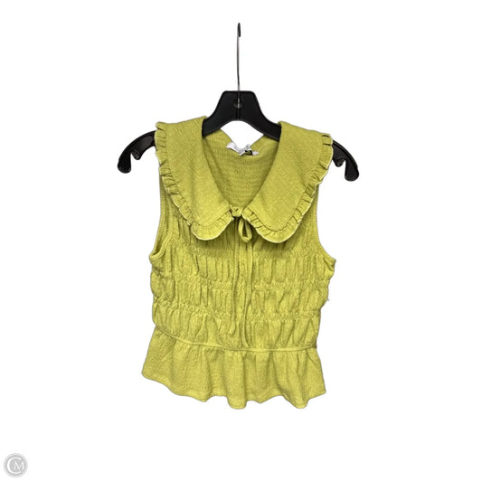 Top Sleeveless By Sweet Rain In Green, Size: M
