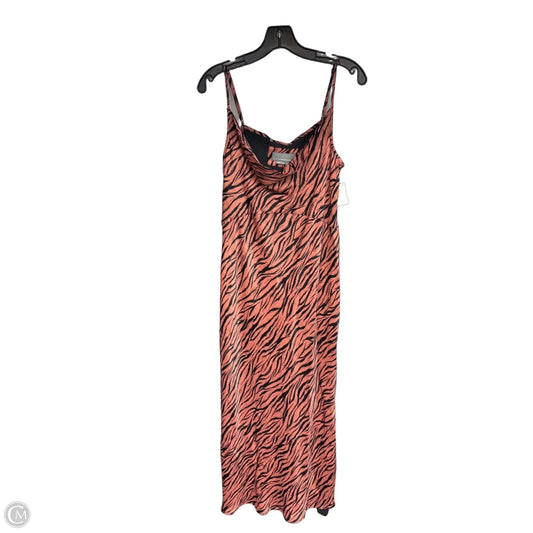 Dress Casual Maxi By Anthropologie In Zebra Print, Size: M