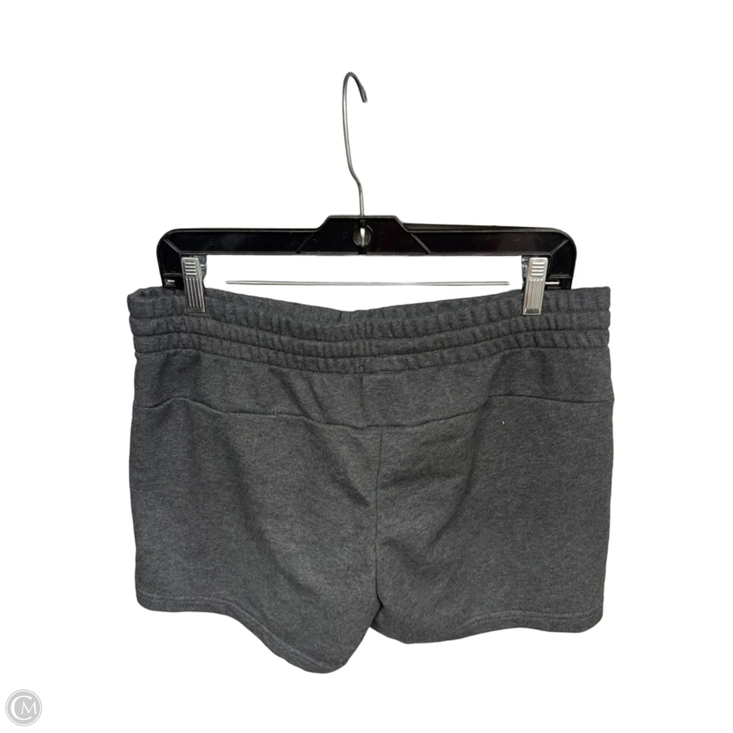 Athletic Shorts By Adidas In Grey & Purple, Size: L