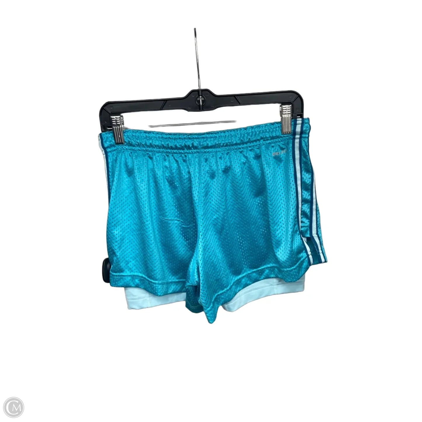 Athletic Shorts By Nike Apparel In Teal, Size: M